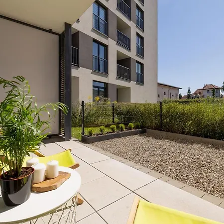 Апартаменты With Parking & Terrace Near Zalew Bagry By Renters Prestige
