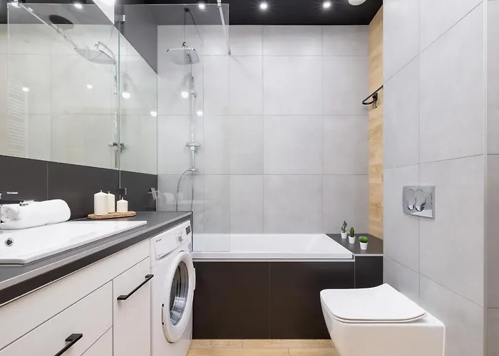 Appartamento With Parking & Terrace Near Zalew Bagry By Renters Prestige *